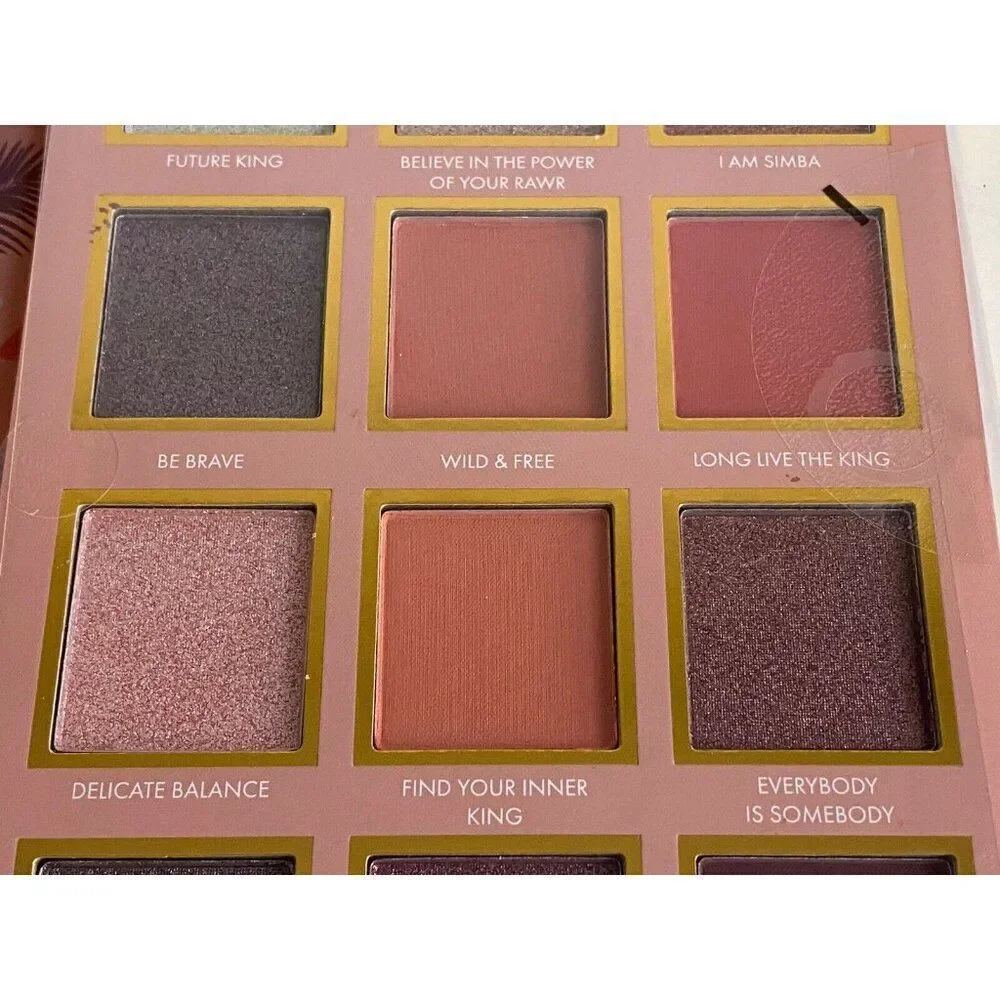 Set Of 12 Shades‎ Disney The Lion King Eyeshadow Palette With Mirror Simba NEW